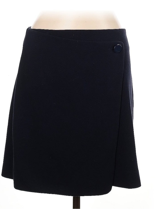 LOFT Dresses & Skirts - Ann Taylor LOFT Black A-Line Wrap Skirt